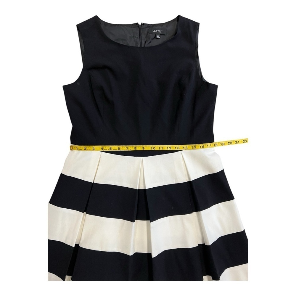 Nine West Fit & Flare  Midi Cocktail Dress Size 14 NWOT Women - Picture 8 of 12